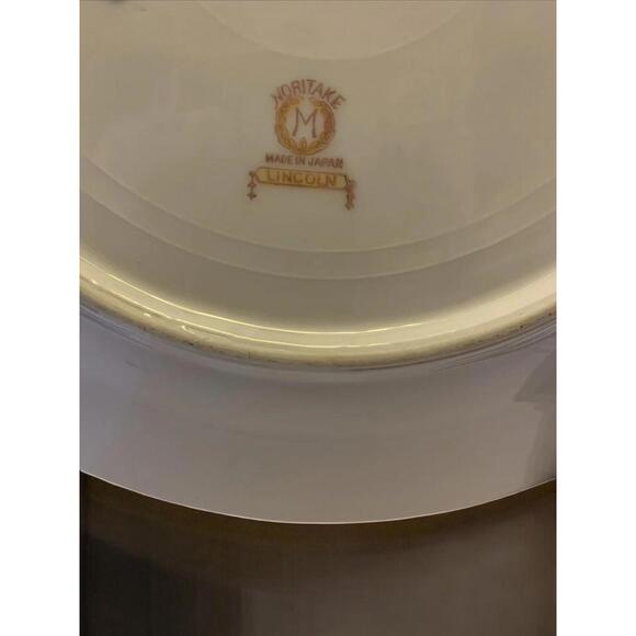 Vintage NORITAKE - LINCOLN (1) Dinner Plate 9-7/8" Fine Porcelain China - Picture 3 of 8